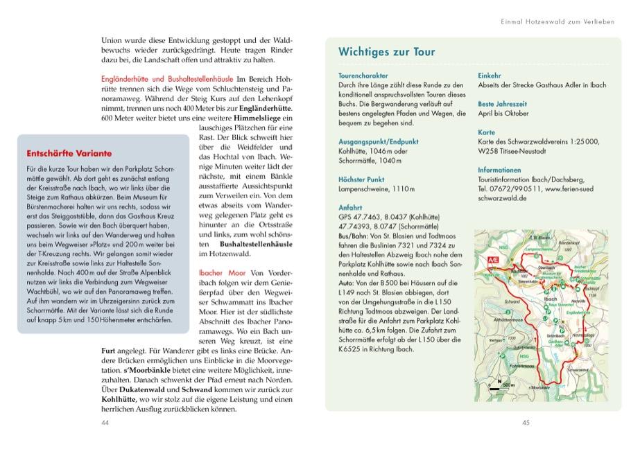 Beispielinhalt (Bild) Panoramawege für Senioren Süd-Schwarzwald