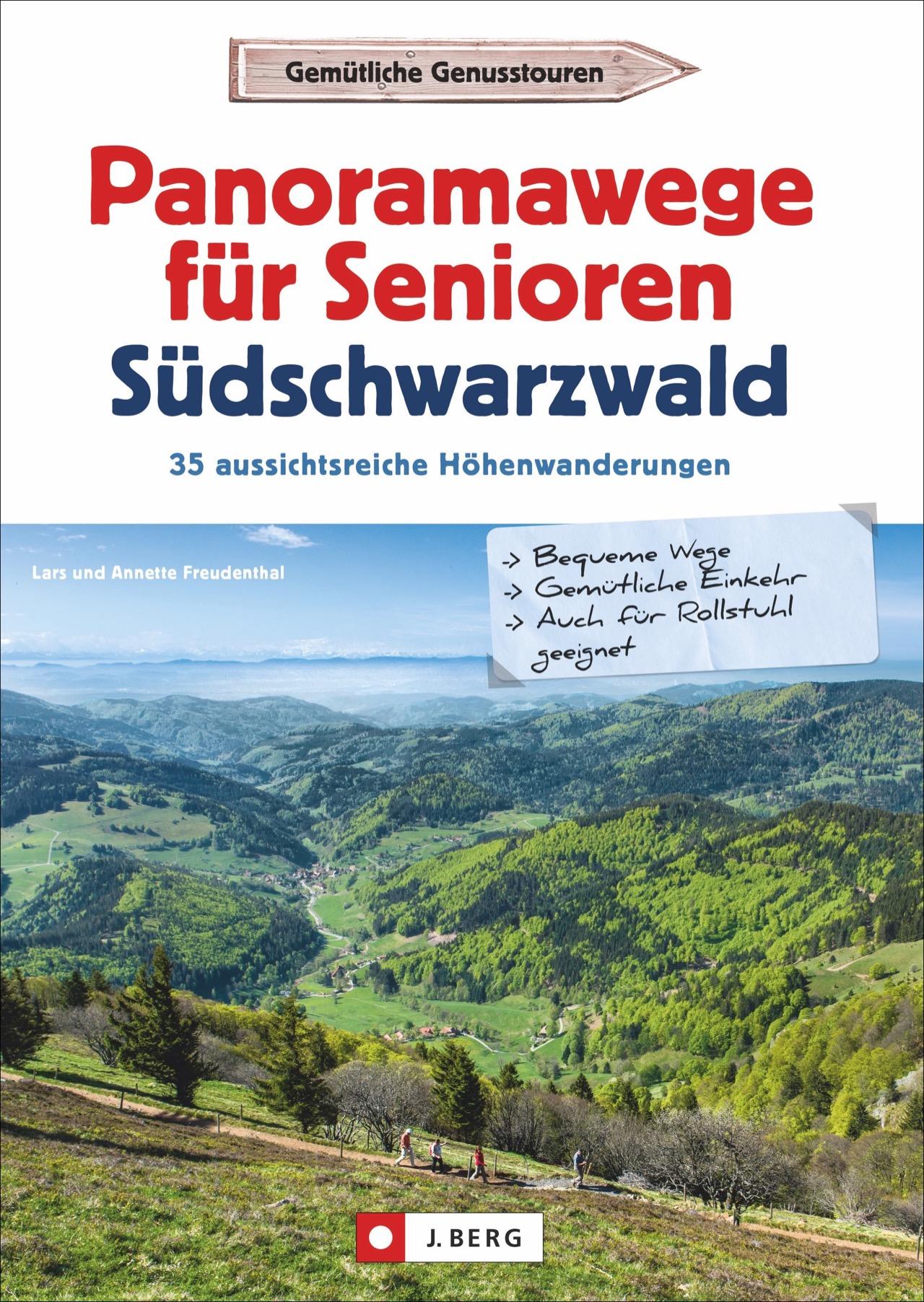 Vorderes Coverbild Panoramawege für Senioren Süd-Schwarzwald