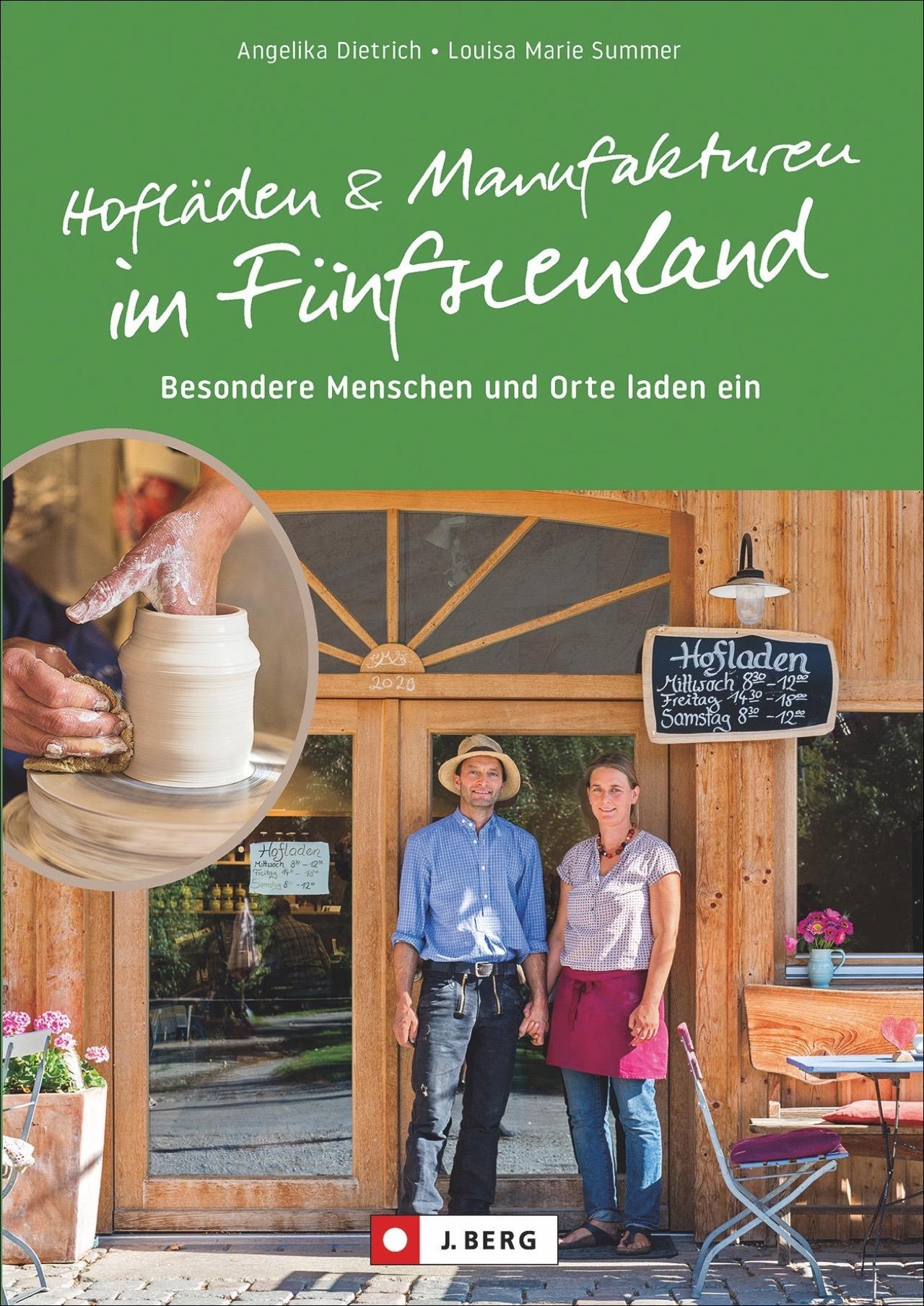 Vorderes Coverbild Hofläden und Manufakturen im Fünfseenland