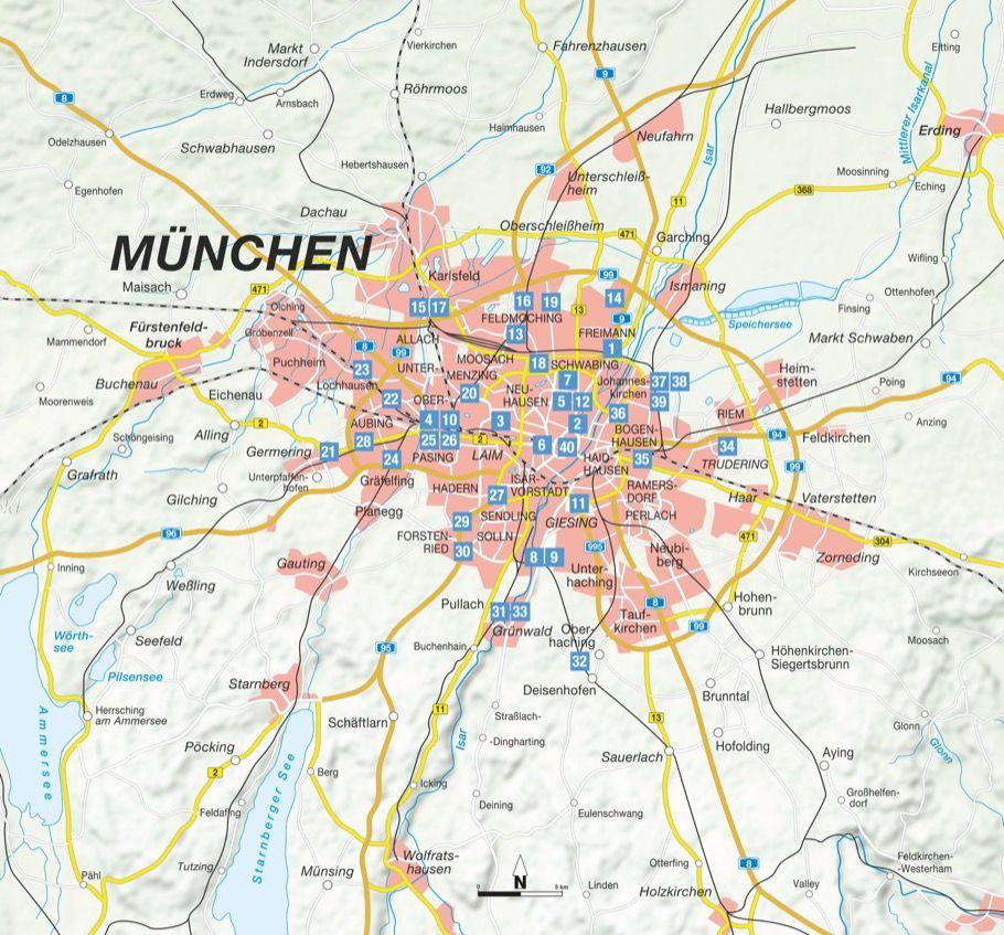 Beispielinhalt (Bild) Wandern in München
