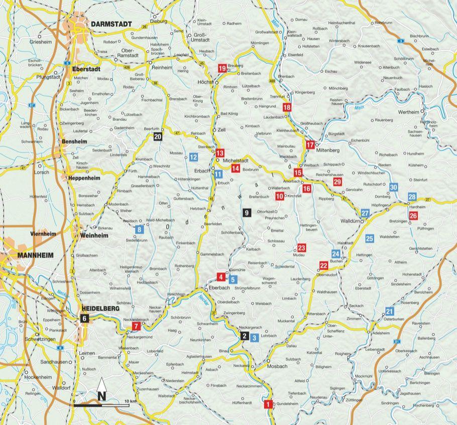 Beispielinhalt (Bild) Erlebnis-Wanderungen Odenwald