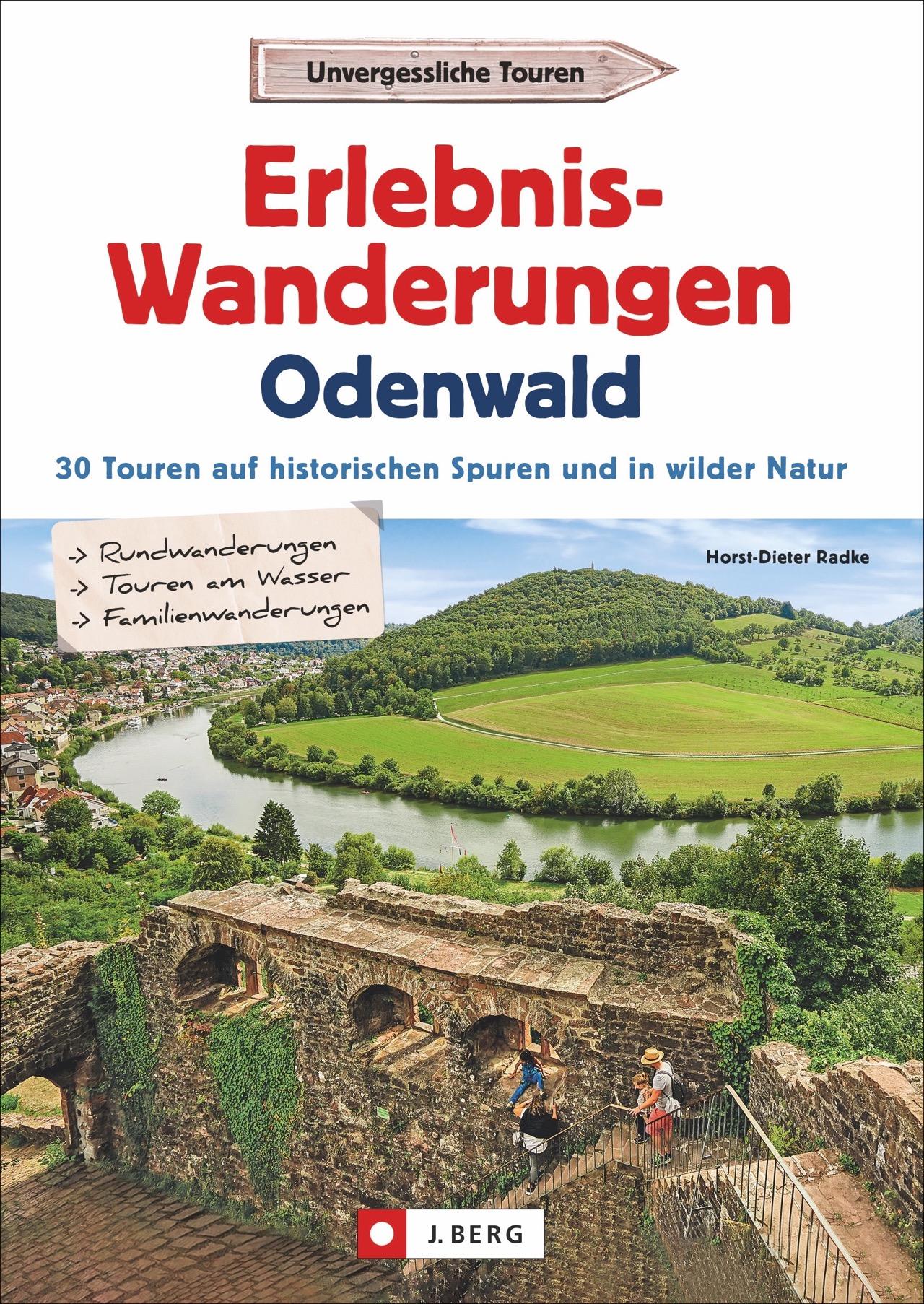 Vorderes Coverbild Erlebnis-Wanderungen Odenwald