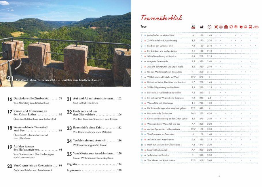 Beispielinhalt (Bild) Wander-Geheimtipps nördlicher Schwarzwald