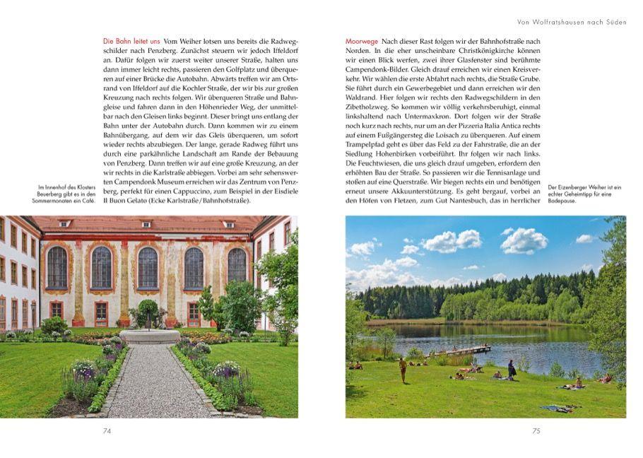 Beispielinhalt (Bild) Leichte E-Bike-Touren Oberbayern