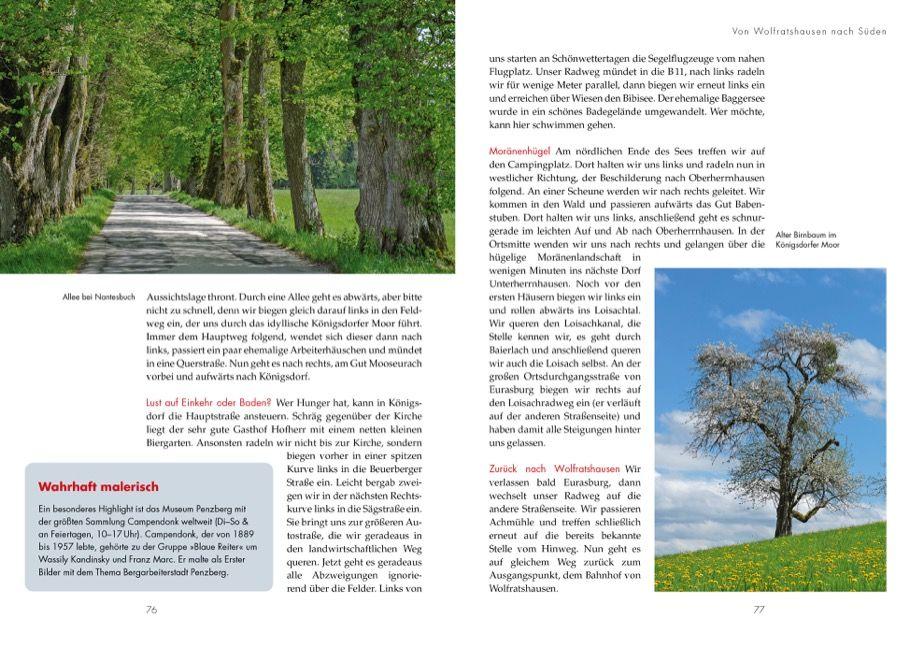 Beispielinhalt (Bild) Leichte E-Bike-Touren Oberbayern