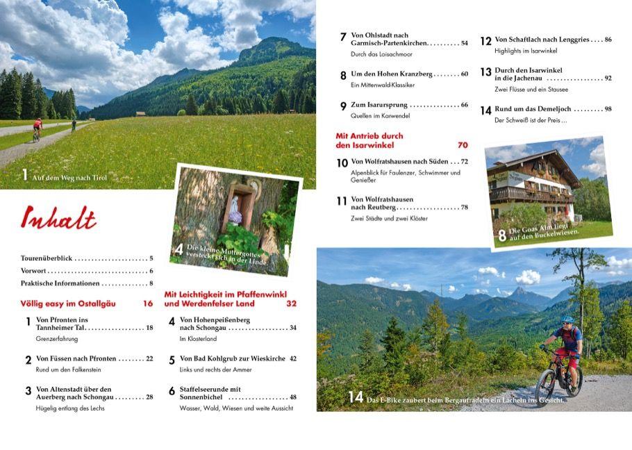 Beispielinhalt (Bild) Leichte E-Bike-Touren Oberbayern