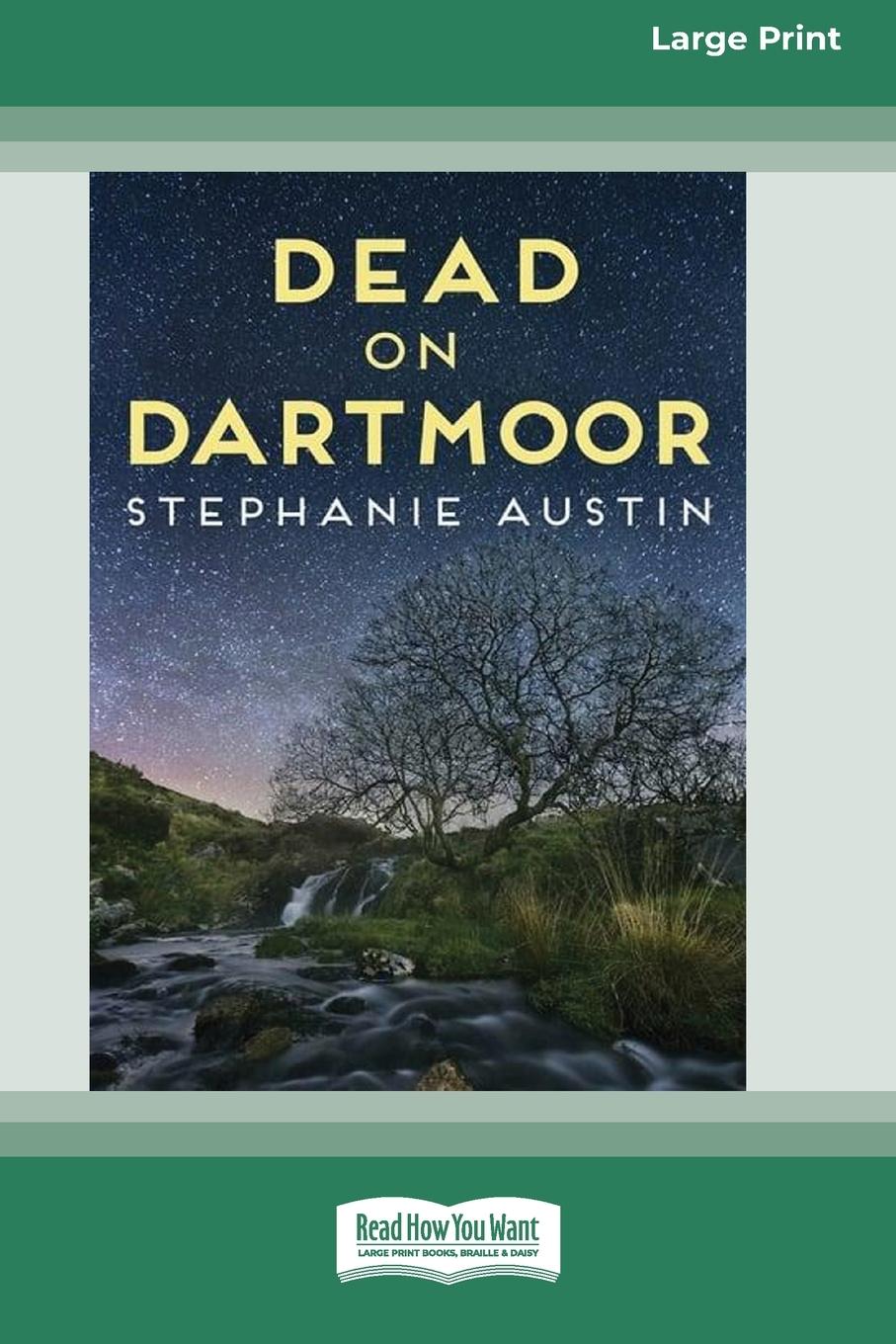Vorderes Coverbild Dead on Dartmoor (16pt Large Print Edition)