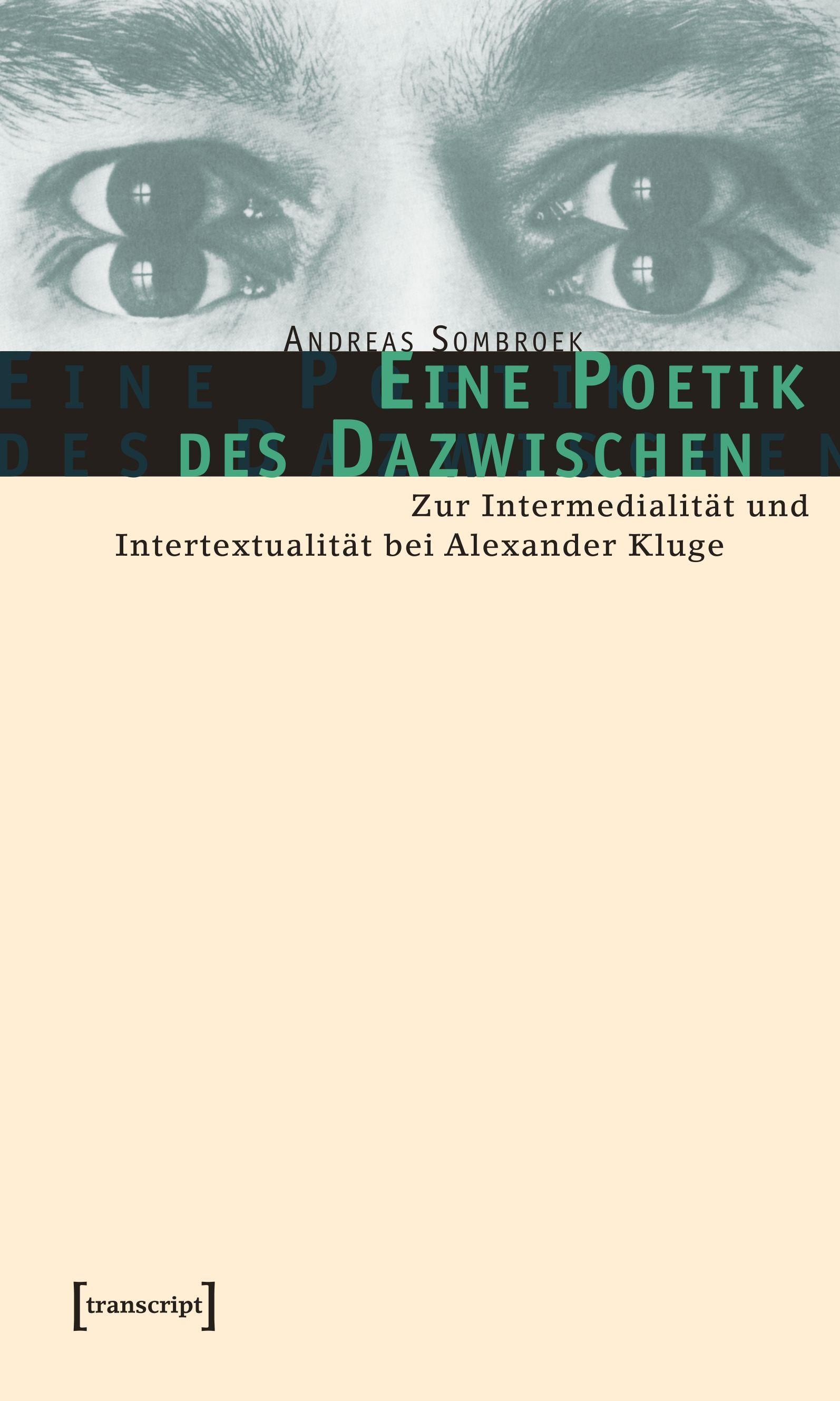 Vorderes Coverbild Eine Poetik des Dazwischen