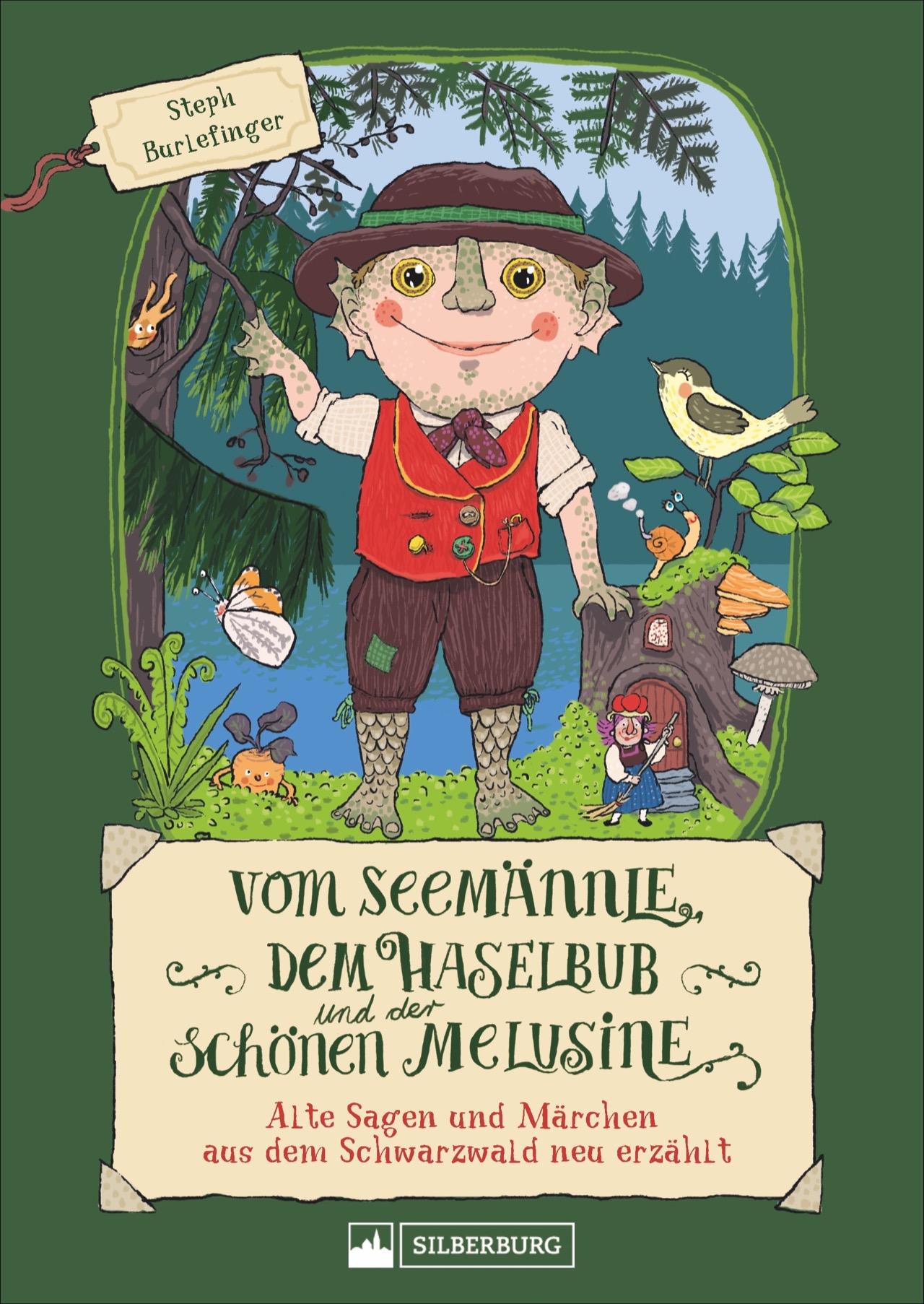 Vorderes Coverbild Vom Seemännle, dem Haselbub und der schönen Melusine