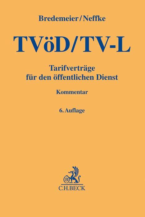 Vorderes Coverbild TVöD / TV-L