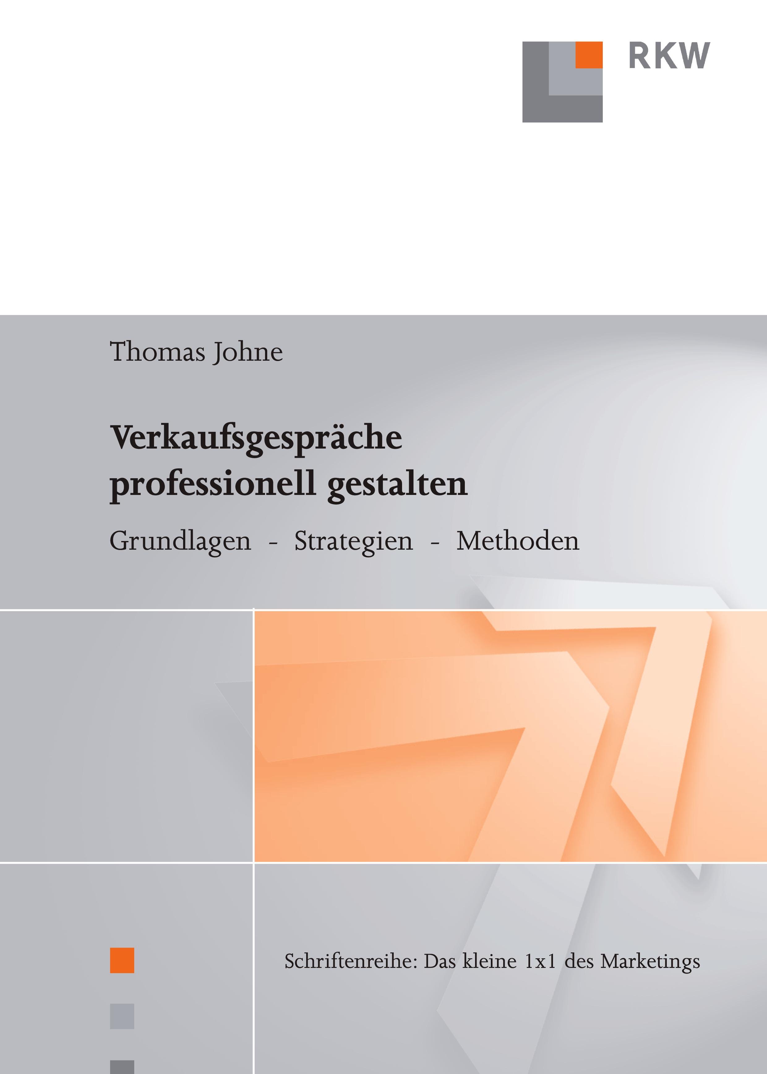 Vorderes Coverbild Verkaufsgespräche professionell gestalten.