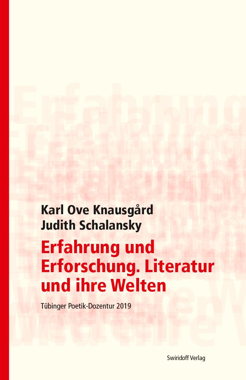 Vorderes Coverbild Erfahrung und Erforschung. Literatur und ihre Welten