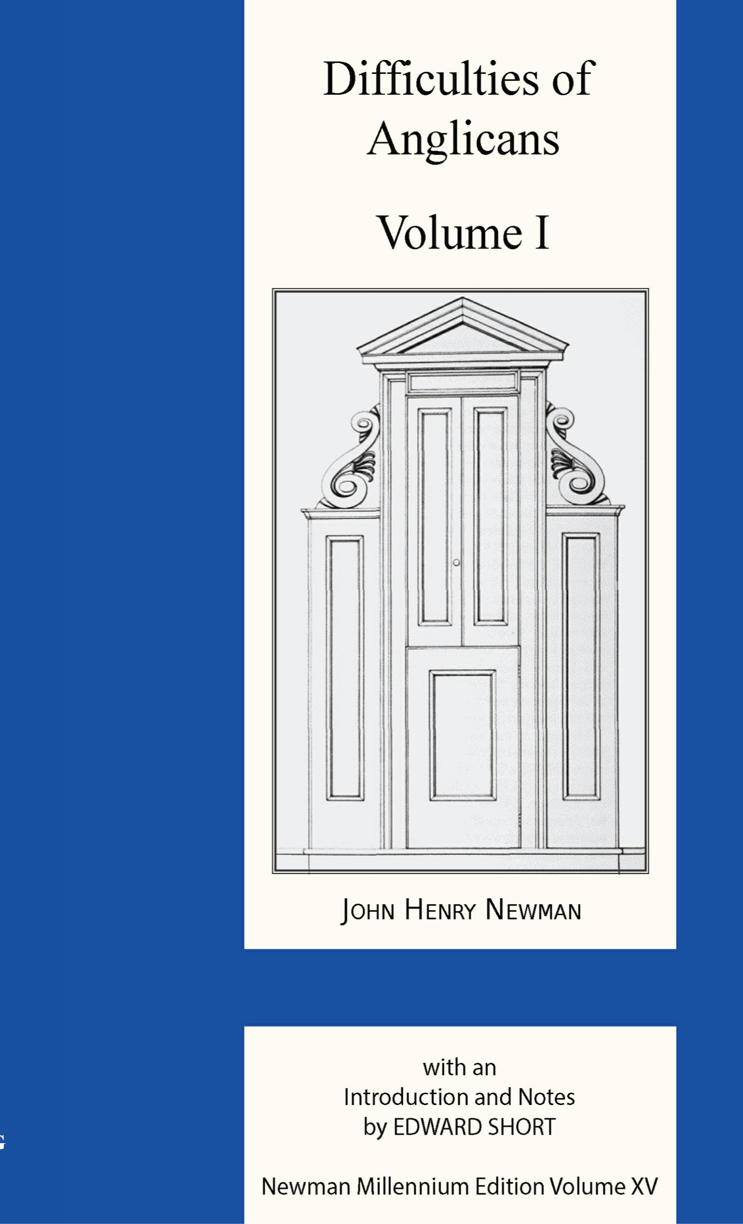 Vorderes Coverbild Difficulties of Anglicans Volume I
