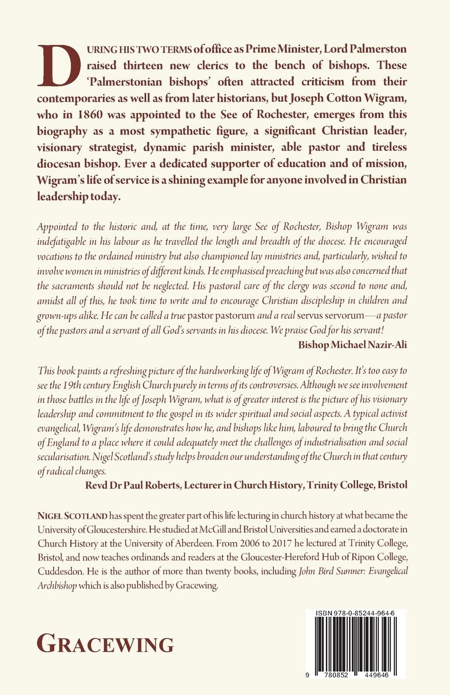 Rückseitencover Joseph Cotton Wigram