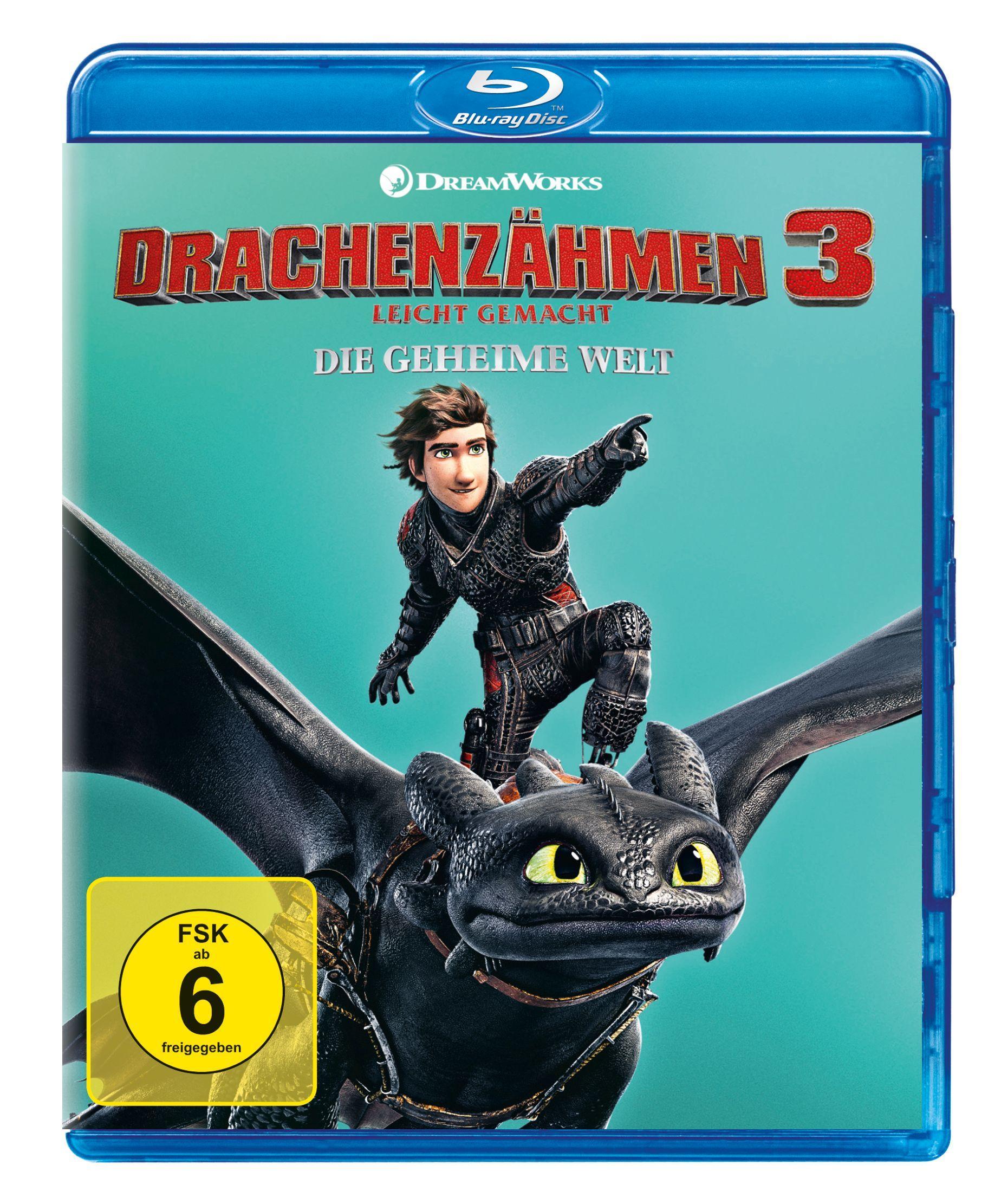 Vorderes Coverbild Drachenzähmen leicht gemacht 3 - Die geheime Welt