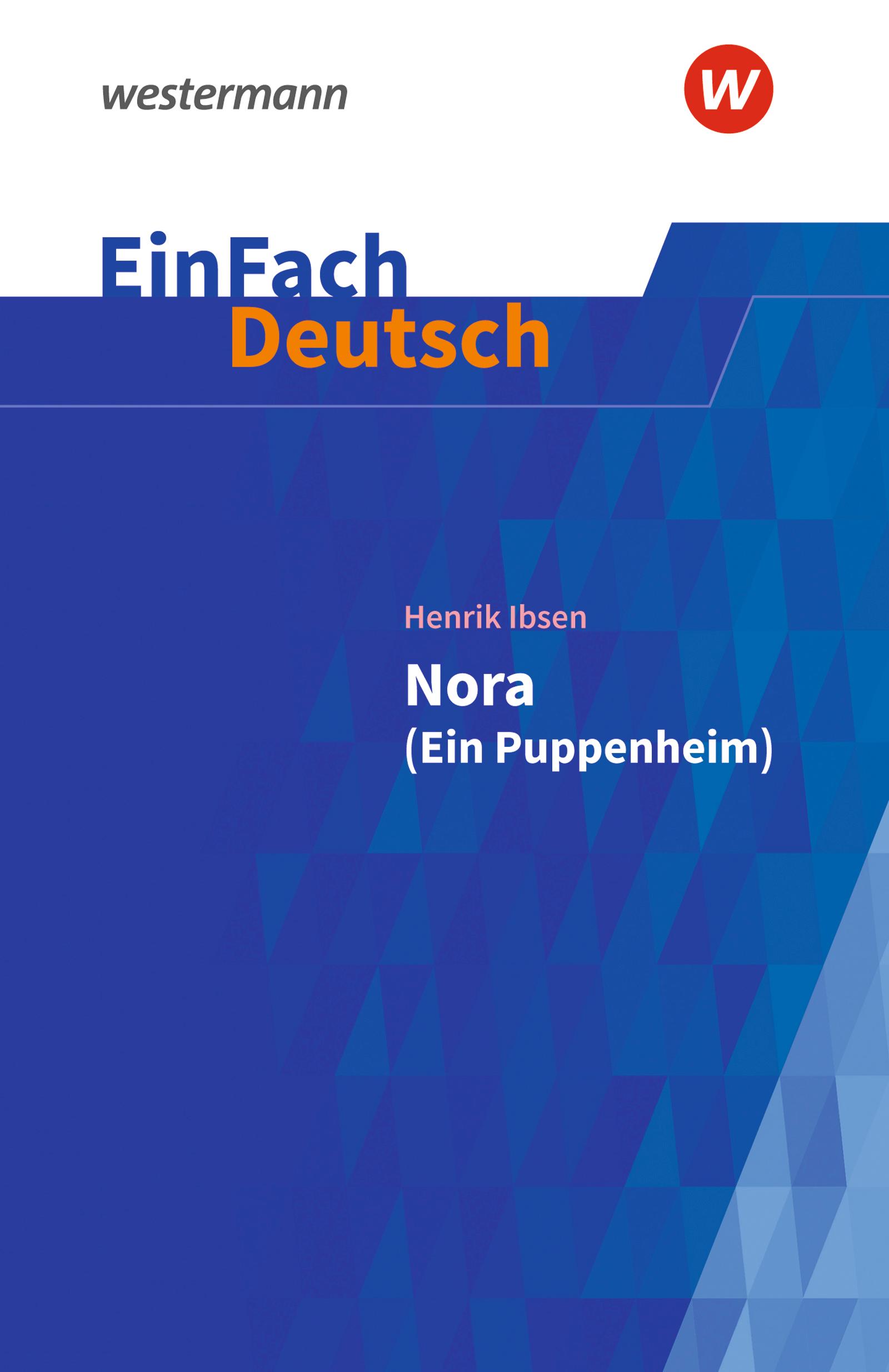 Vorderes Coverbild Nora (Ein Puppenheim). EinFach Deutsch Textausgaben