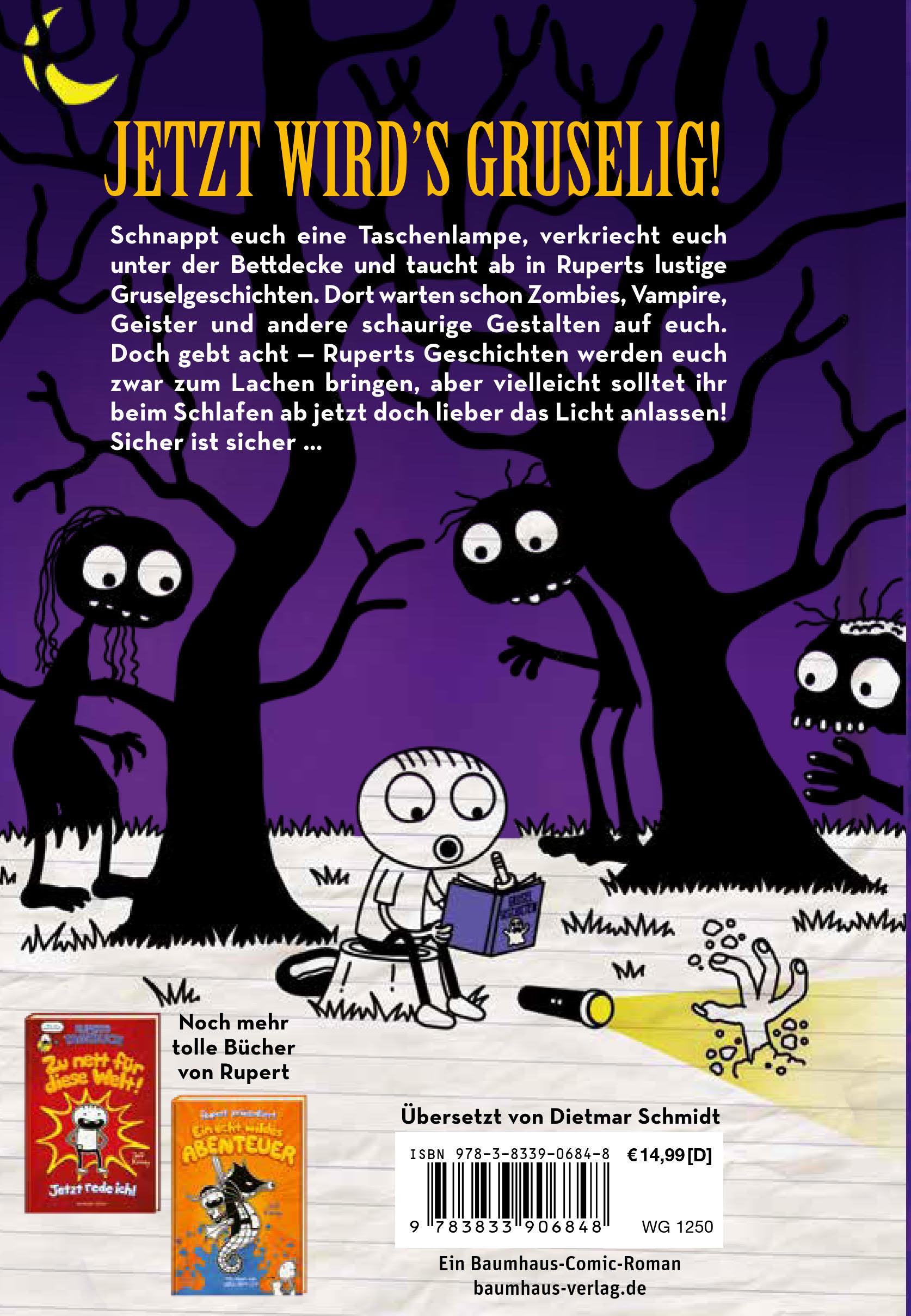 Beispielinhalt (Bild) Rupert präsentiert: Echt unheimliche Gruselgeschichten