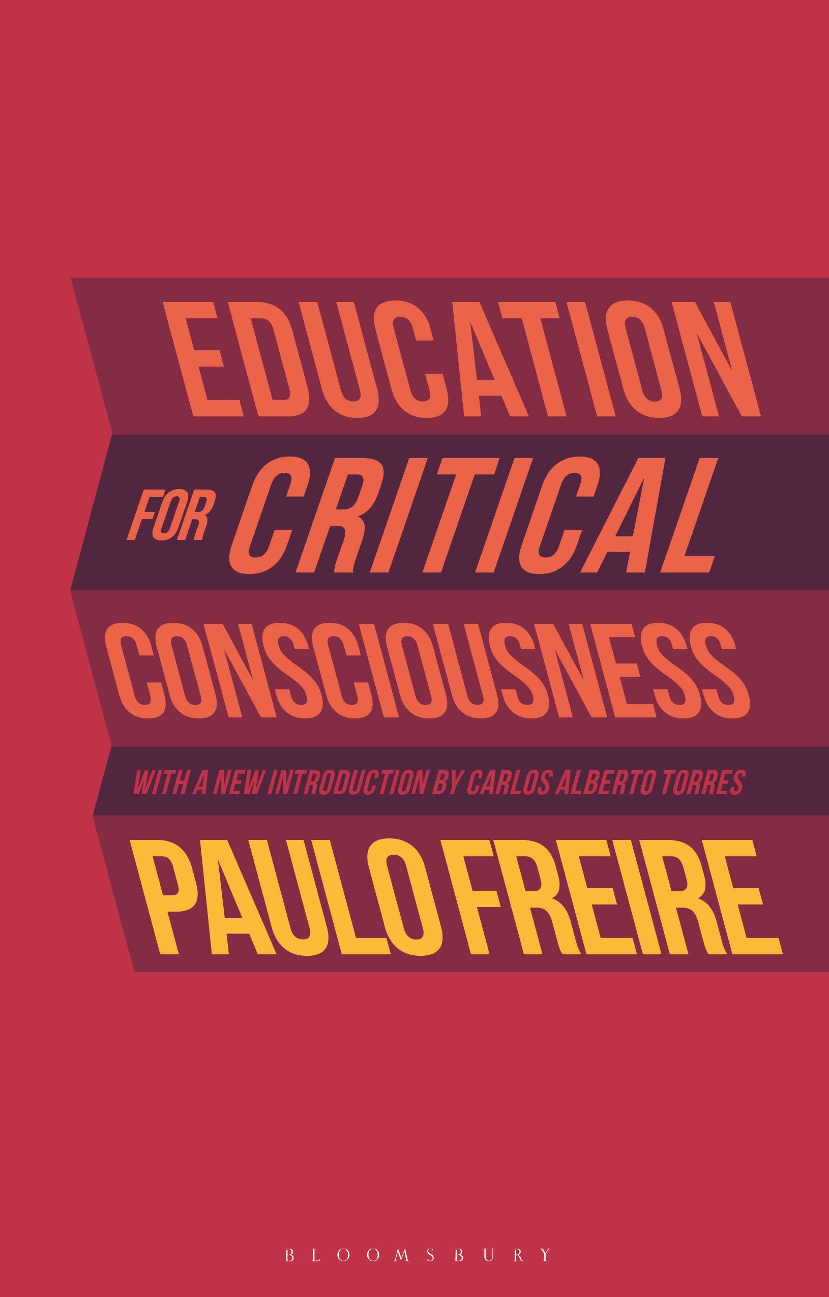 Vorderes Coverbild Education for Critical Consciousness