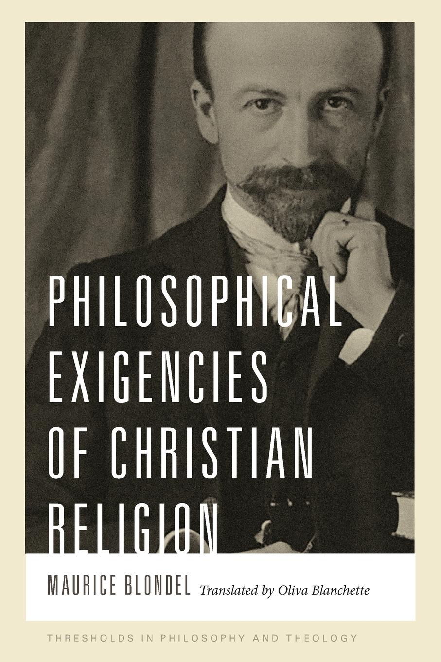 Vorderes Coverbild Philosophical Exigencies of Christian Religion