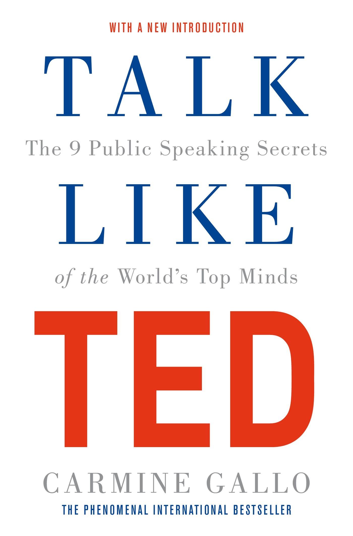 Vorderes Coverbild Talk Like TED