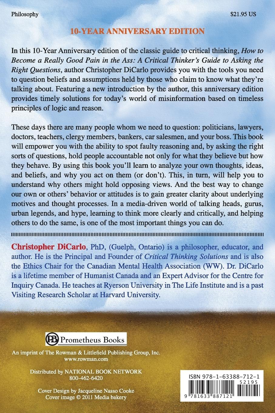 Rückseitencover How to Become a Really Good Pain in the Ass