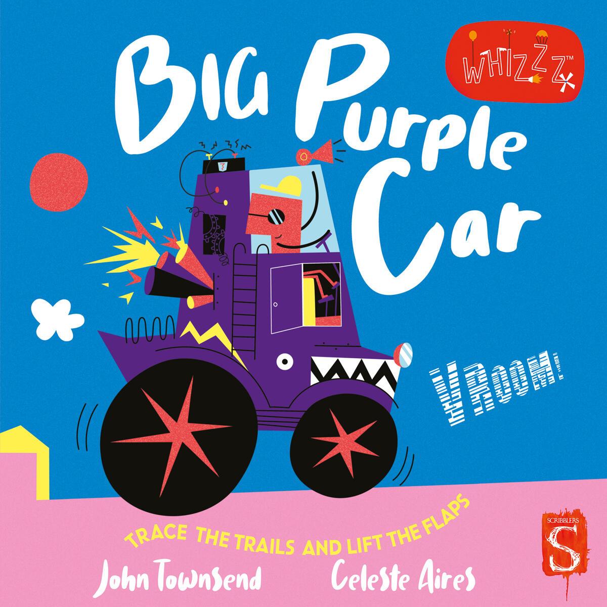 Vorderes Coverbild Vroom! Big Purple Car!