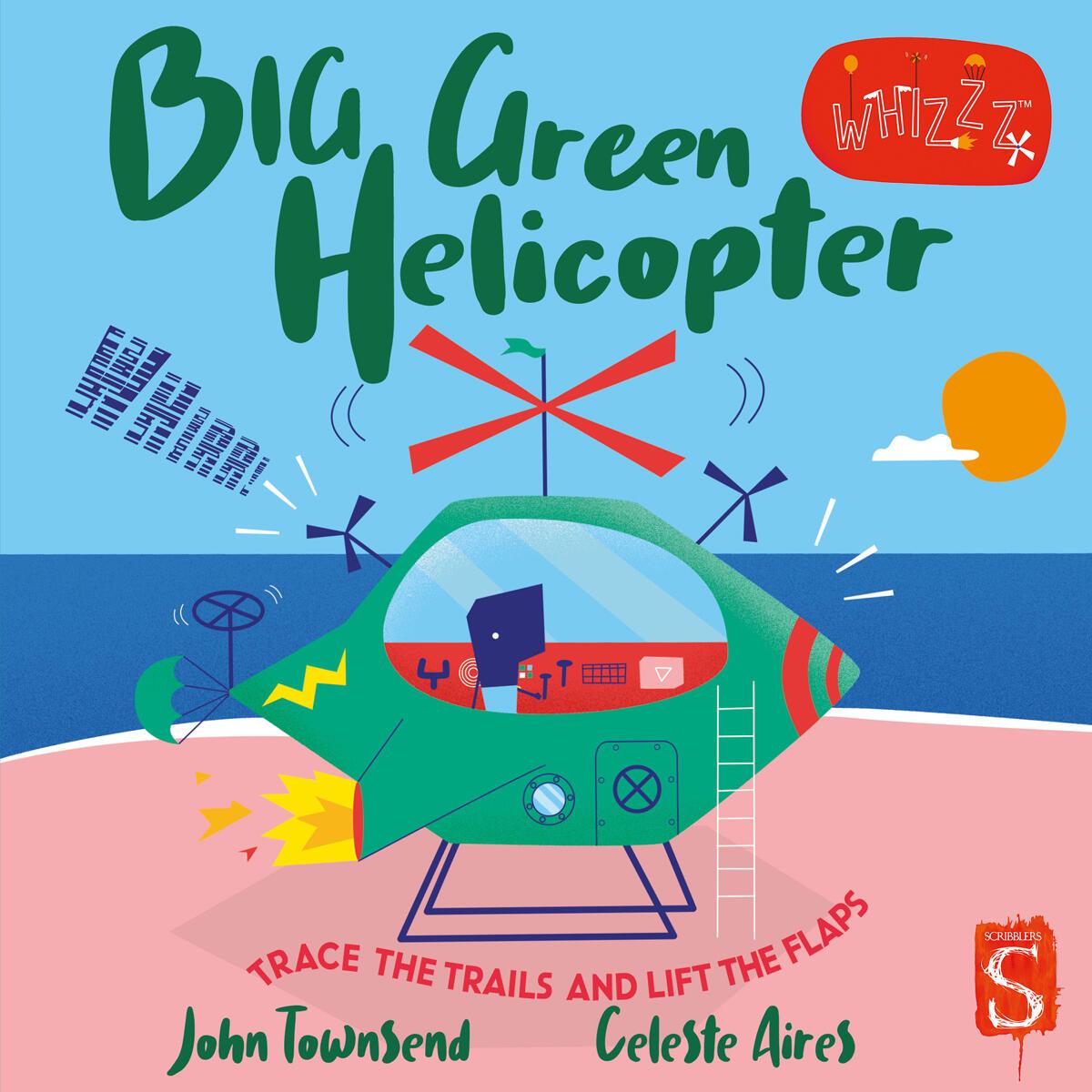 Vorderes Coverbild Whirrr! Big Green Helicopter