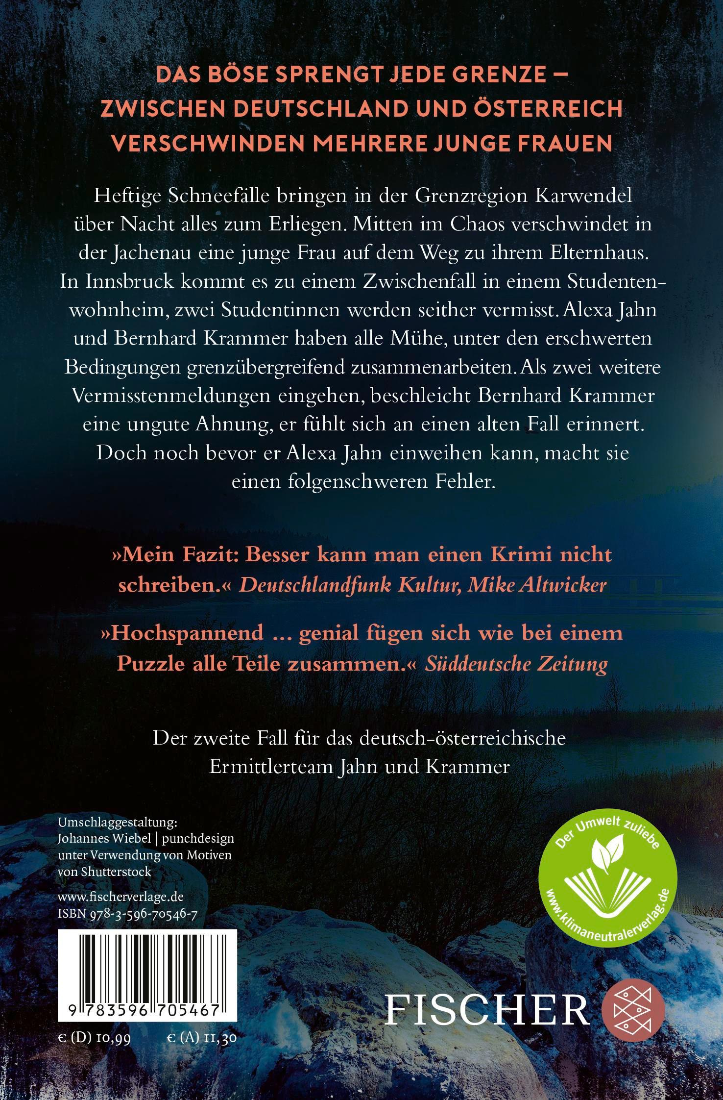 Rückseitencover Grenzfall - Ihr Schrei in der Nacht