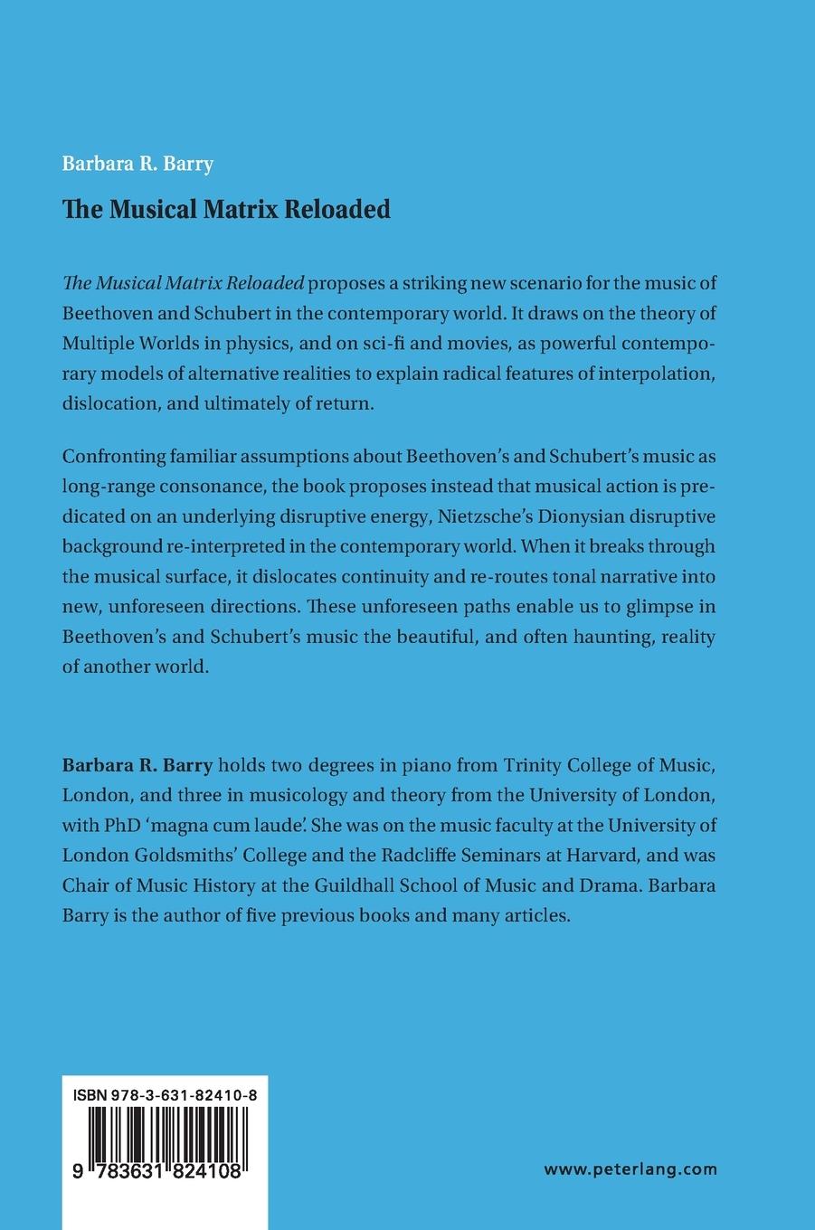 Rückseitencover The Musical Matrix Reloaded