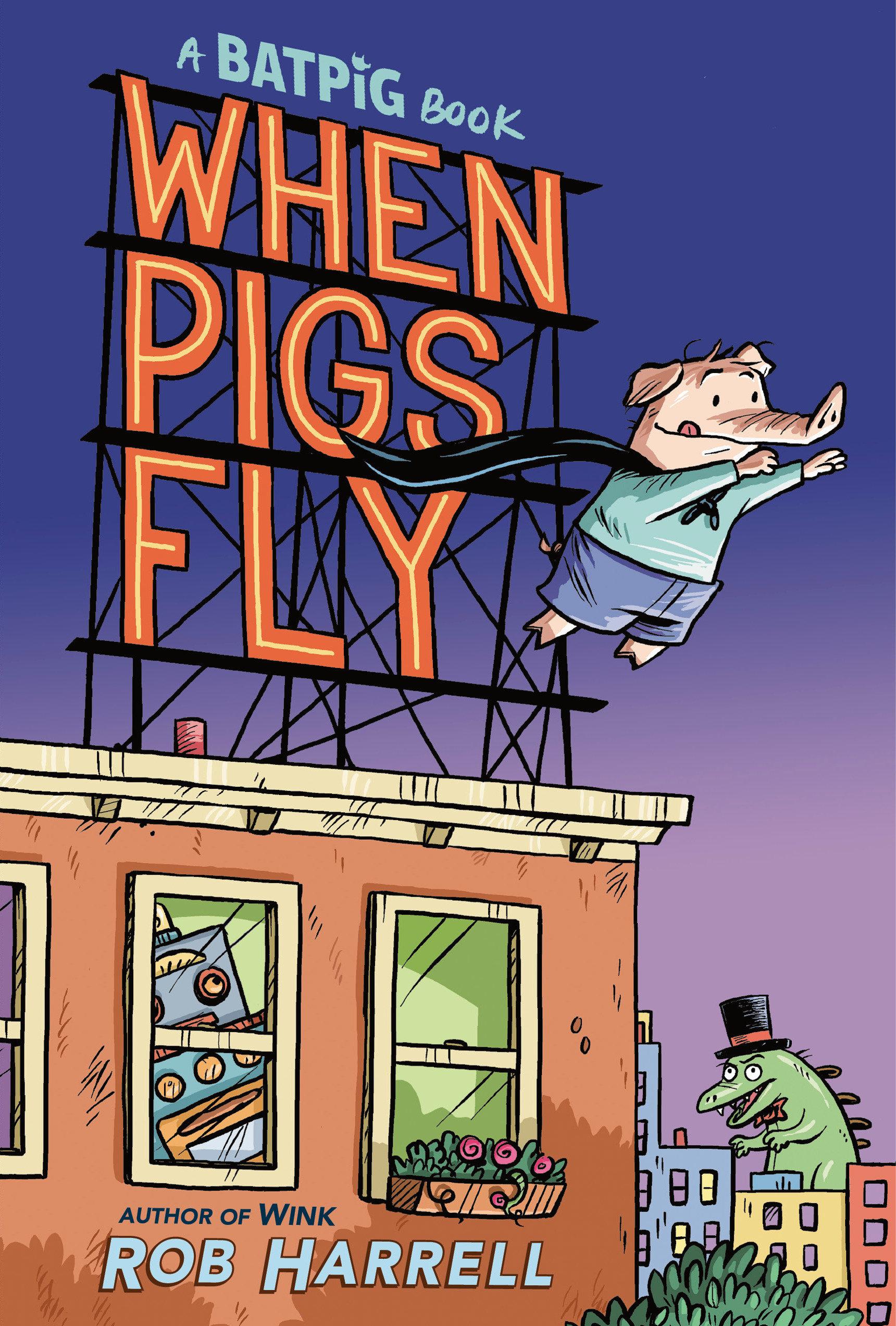 Vorderes Coverbild Batpig: When Pigs Fly
