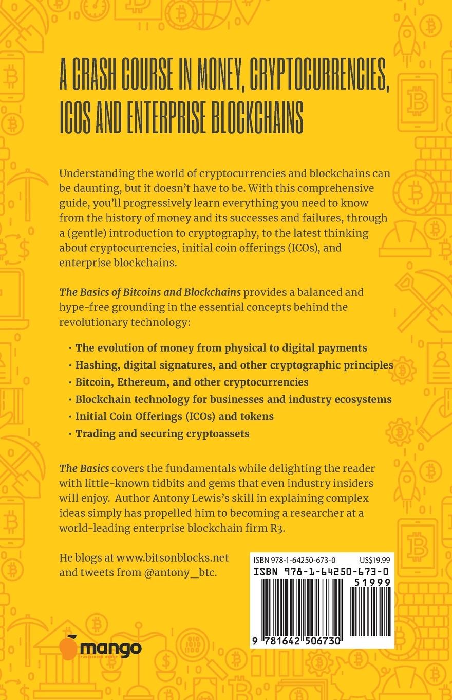 Rückseitencover The Basics of Bitcoins and Blockchains