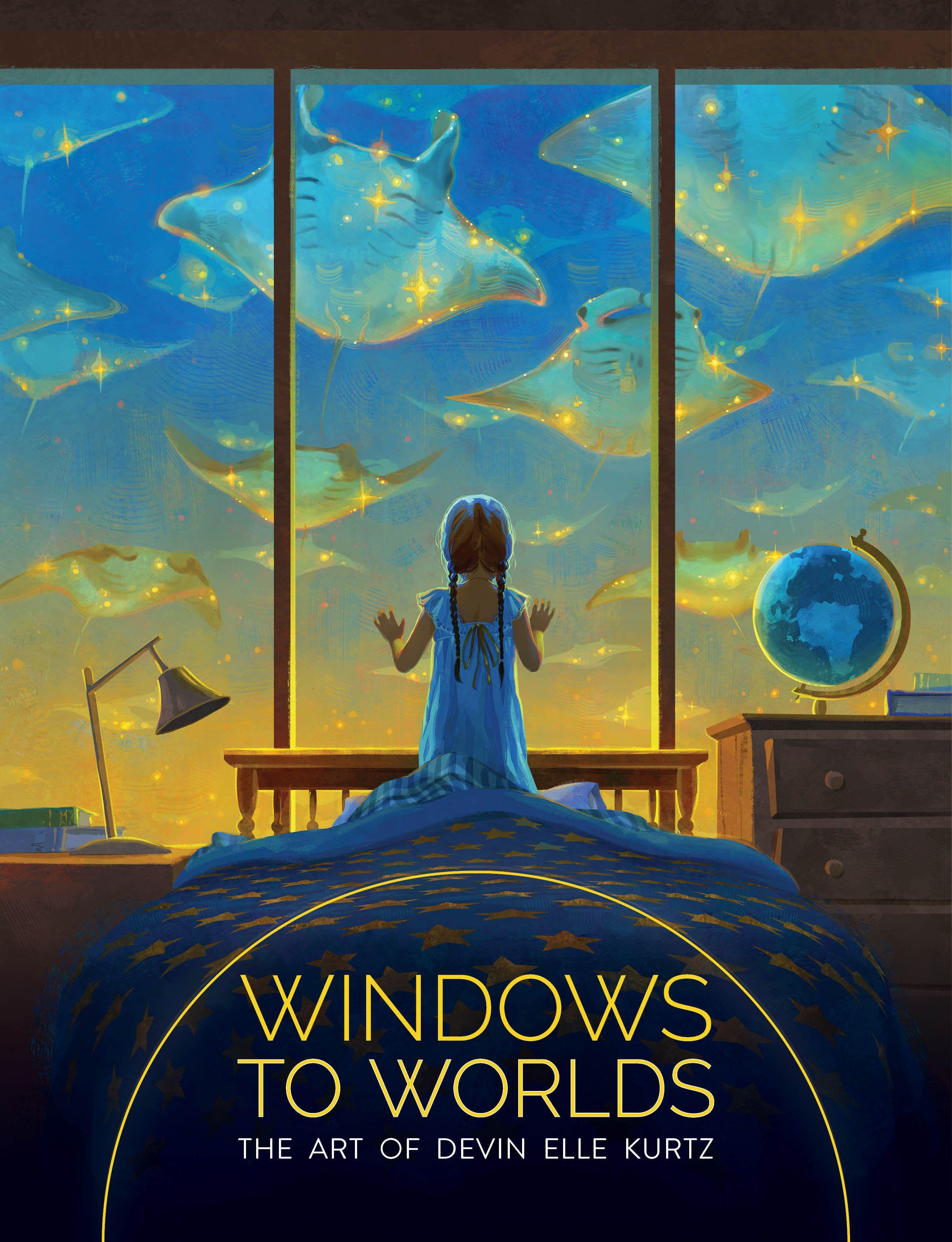 Vorderes Coverbild Windows to Worlds: The Art of Devin Elle Kurtz