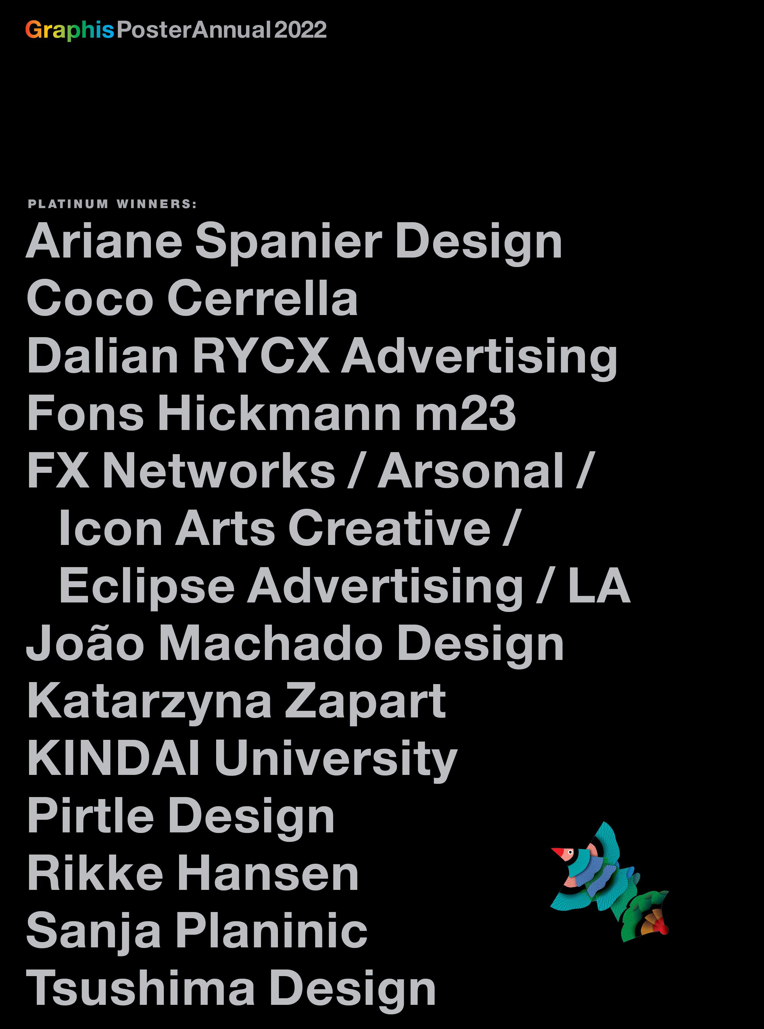 Vorderes Coverbild Graphis Poster Annual 2022