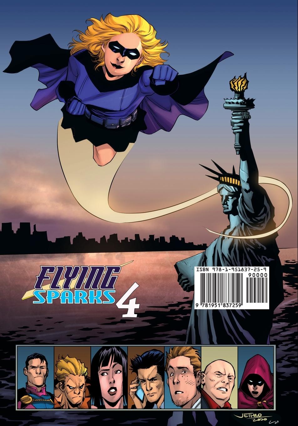 Rückseitencover Flying Sparks Volume 4