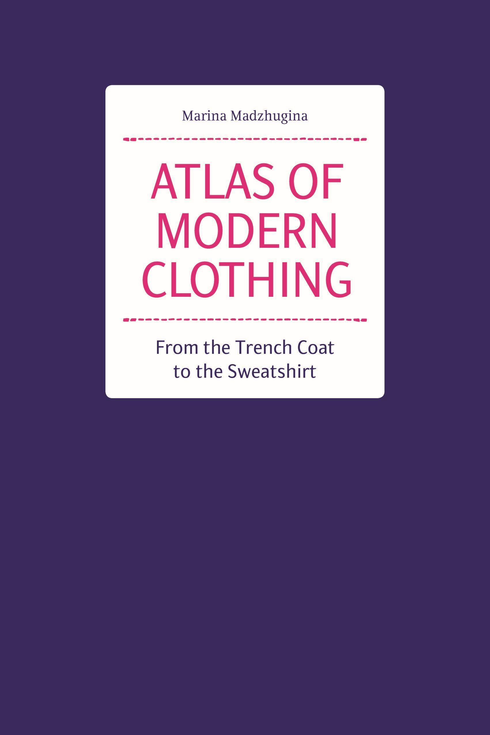 Vorderes Coverbild Atlas of Modern Clothing
