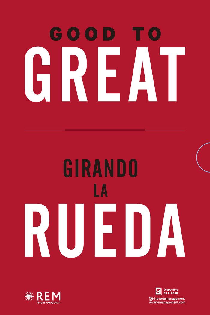 Vorderes Coverbild Good to Great + Girando La Rueda (Estuche). (Good to Great and Turning the Flywheel Slip Case, Spanish Edition)