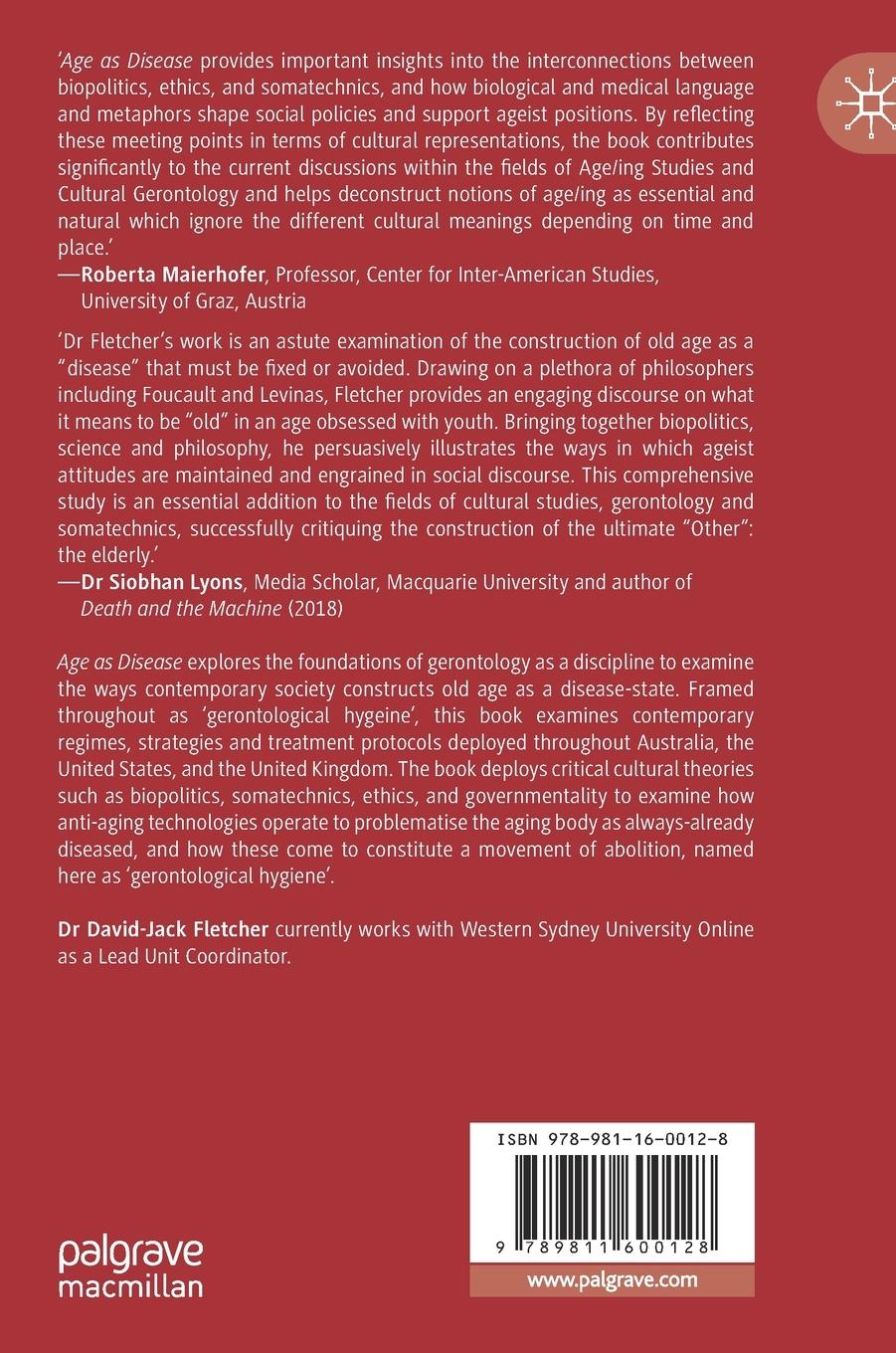 Rückseitencover Age as Disease
