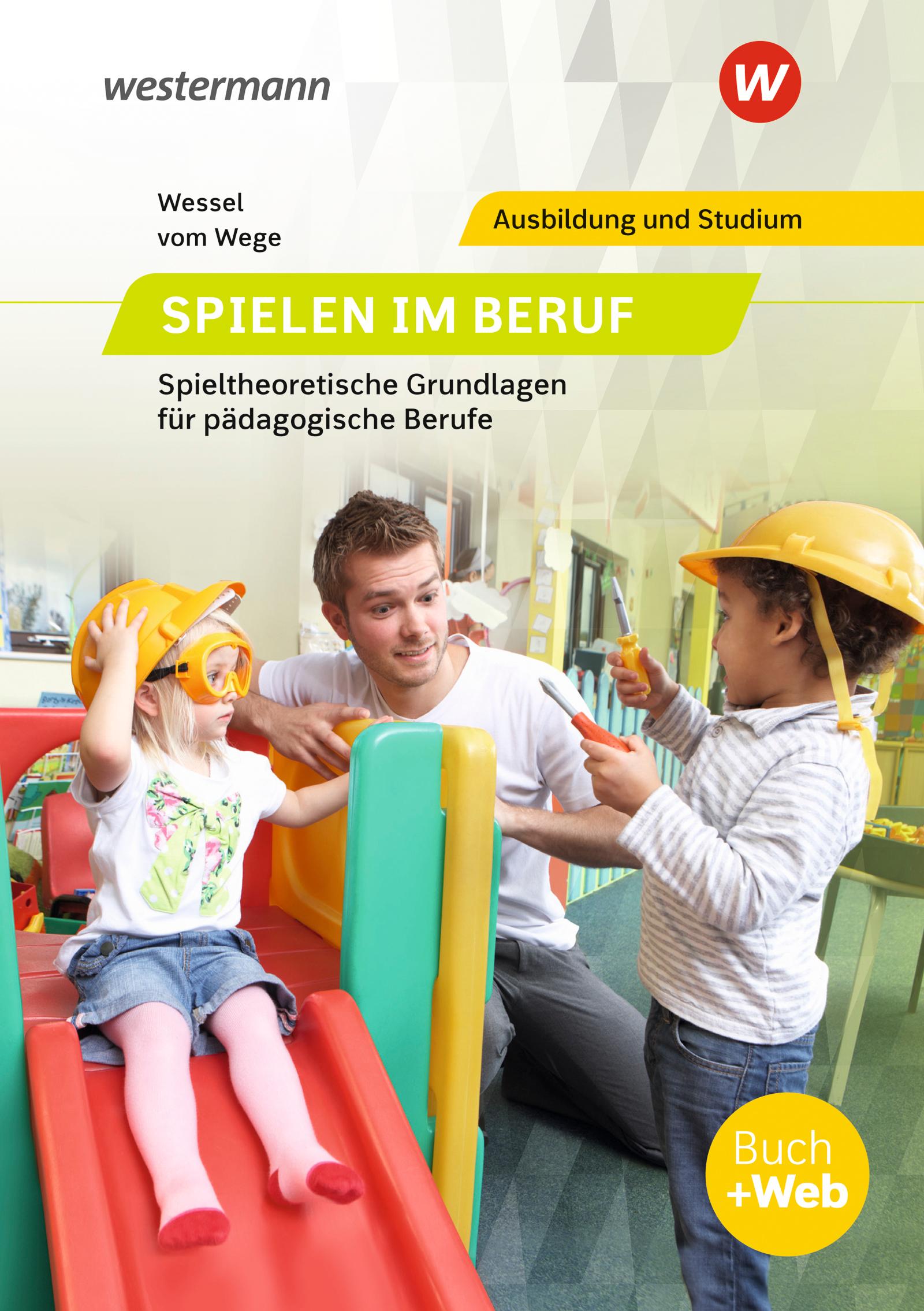 Vorderes Coverbild Spielen im Beruf. Schulbuch