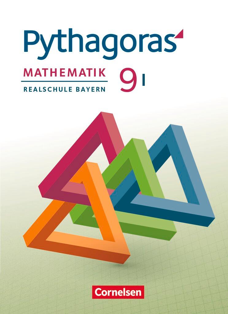 Vorderes Coverbild Pythagoras 9. Jahrgangsstufe (WPF I) - Realschule Bayern - Schülerbuch