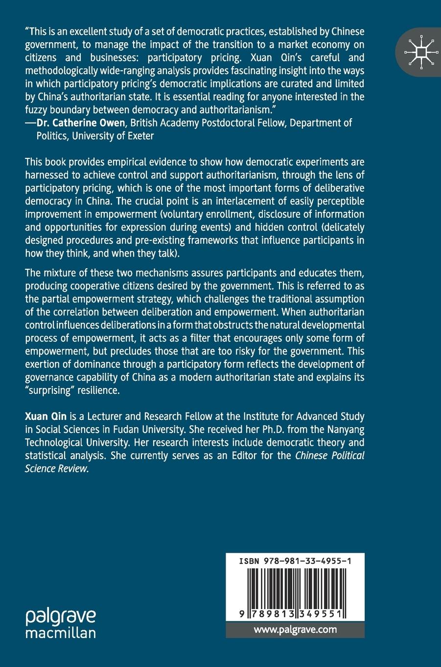 Rückseitencover Reinforcing Authoritarianism Through Democracy