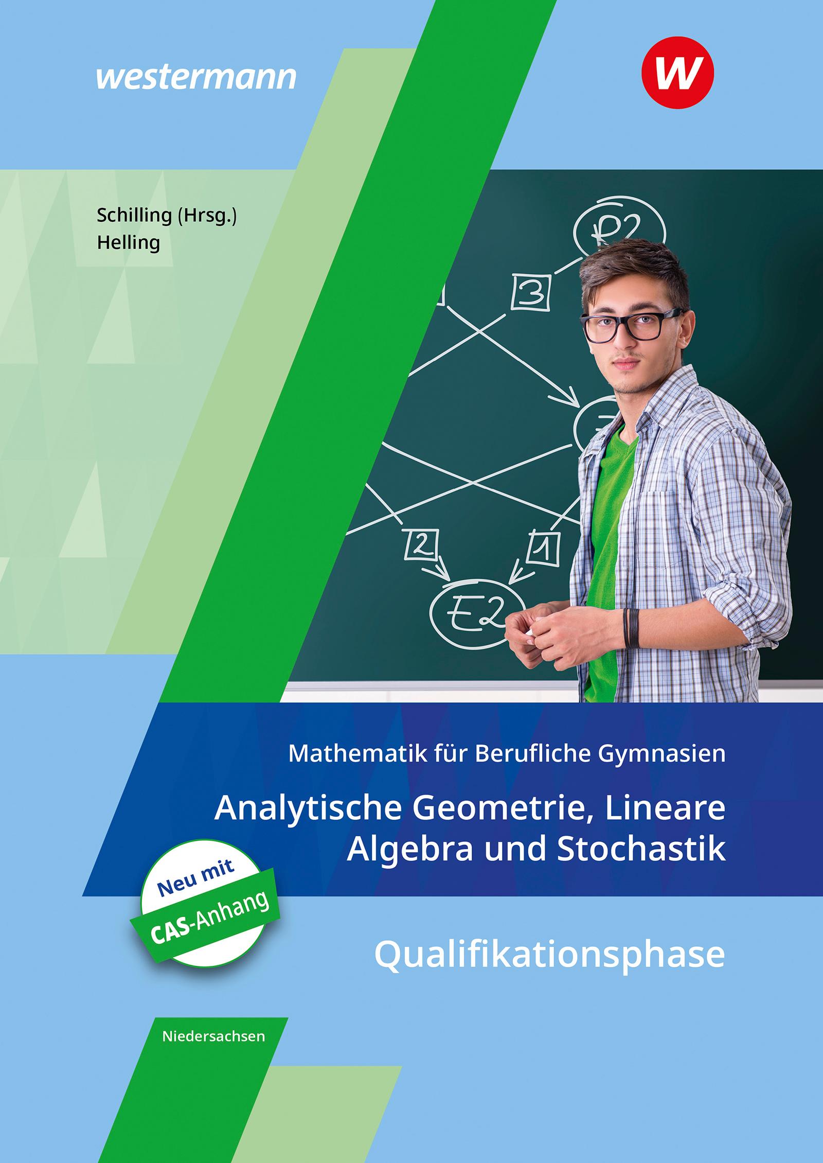 Vorderes Coverbild Mathematik für Berufliche Gymnasien. Analytische Geometrie, Lineare Algebra und Stochastik. Schulbuch. Kerncurriculum 2018. Niedersachsen