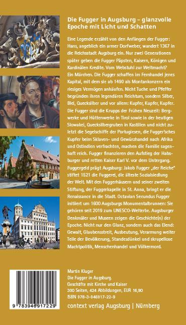 Rückseitencover Die Fugger in Augsburg