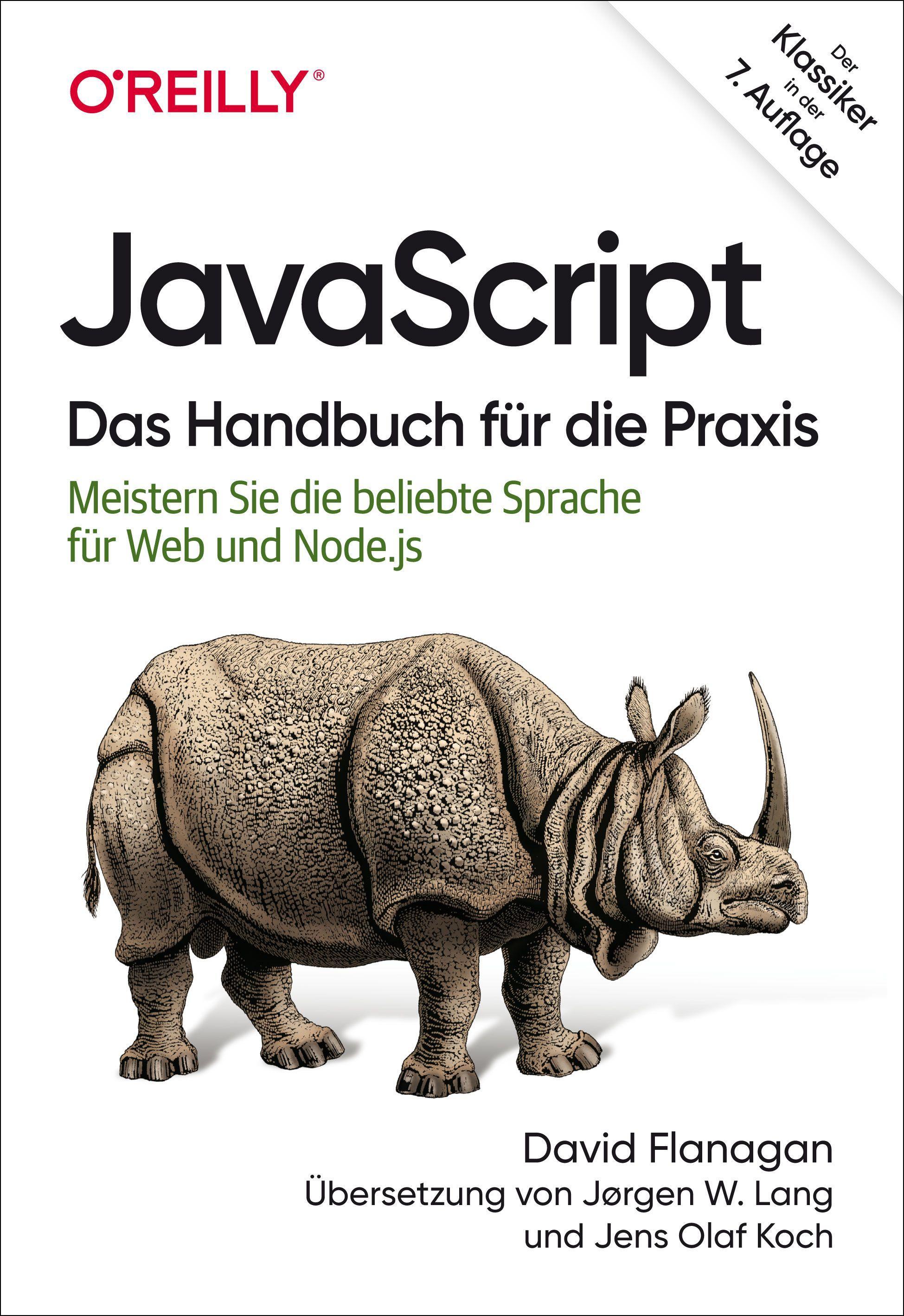 Vorderes Coverbild JavaScript - Das Handbuch für die Praxis