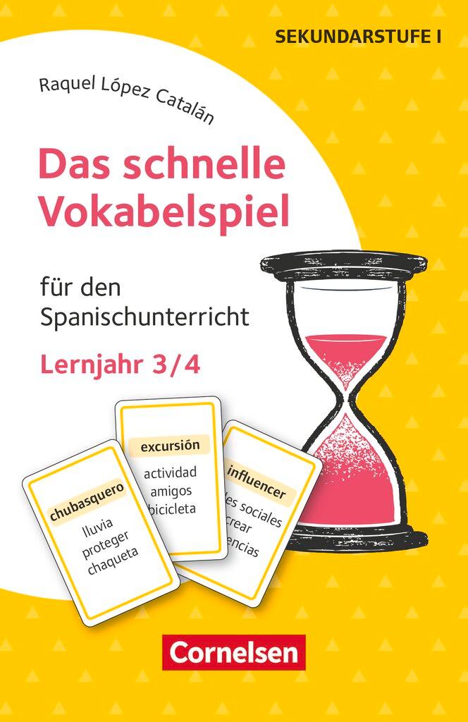 Vorderes Coverbild Das schnelle Vokabelspiel - Spanisch - Lernjahr 3/4