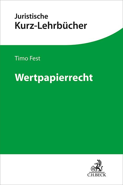 Vorderes Coverbild Wertpapierrecht
