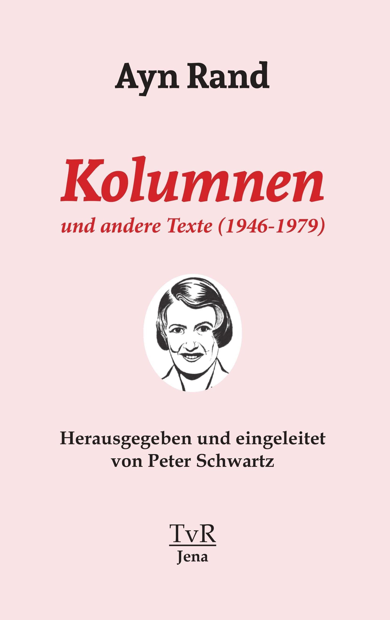 Vorderes Coverbild Kolumnen und andere Texte (1946-1979)