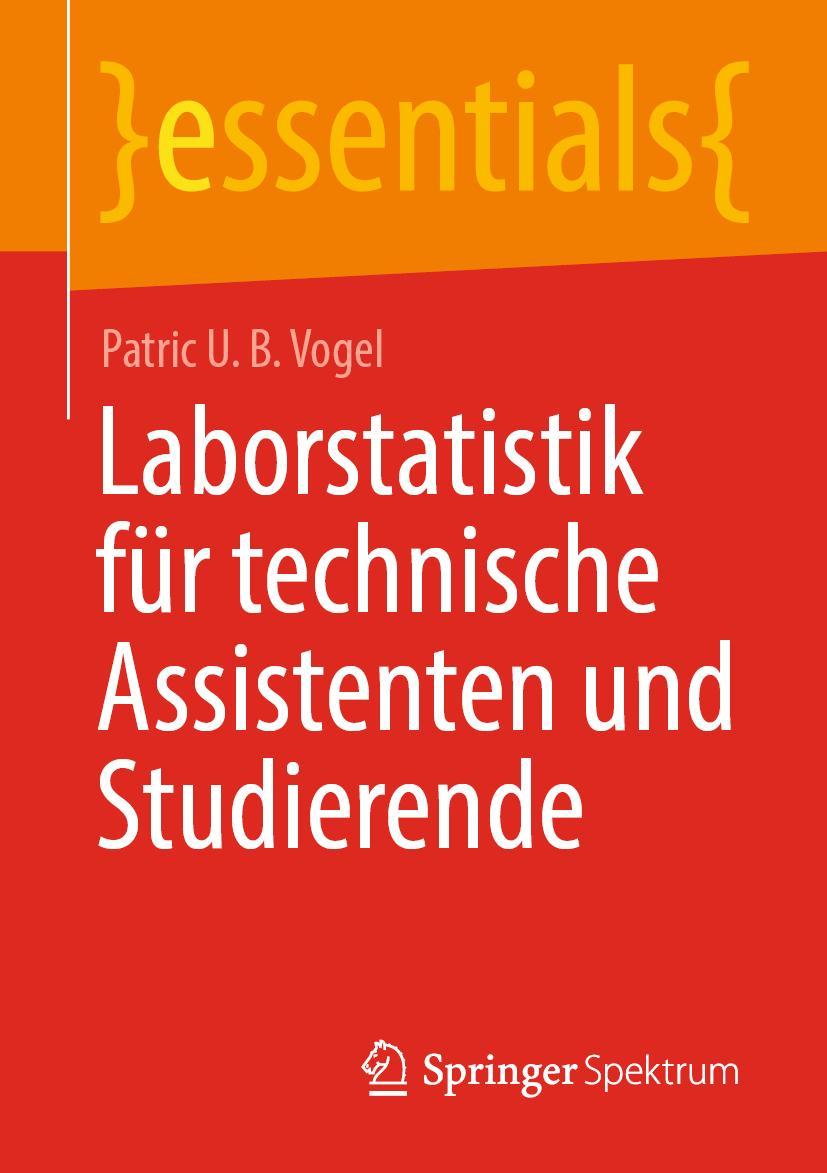 Vorderes Coverbild Laborstatistik für technische Assistenten und Studierende