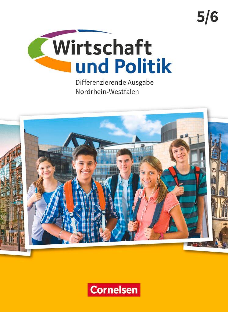 Vorderes Coverbild Wirtschaft und Politik 5./6. Schuljahr. Nordrhein-Westfalen - Schülerbuch
