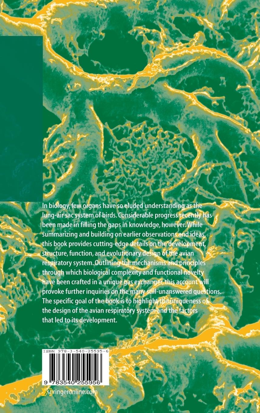 Rückseitencover The Lung-Air Sac System of Birds