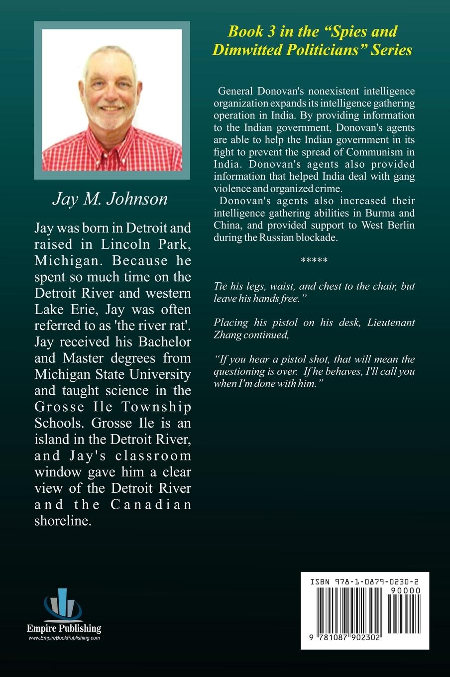 Rückseitencover The Best Spy... Is The One That Does Not Exist